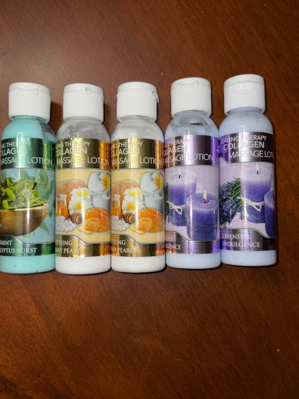 Collagen Massage Lotion - Lavender & Honey Pearl Scents (Purple, White, Cream) - Picture 1 of 8